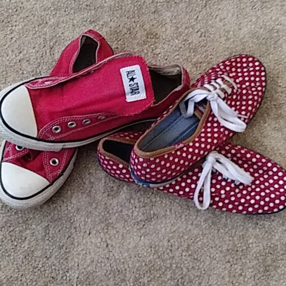Two pair of women's sneakers